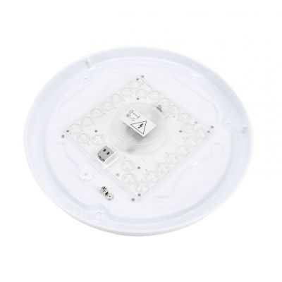 Plafon LED lampa sufitowa natynkowa FIONA 12W 3000/4000/6500K IP20 biała BEMKO (C37-PLF-230-120-CCT)